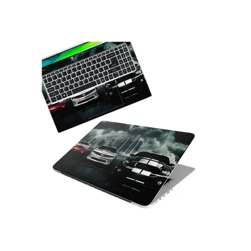 Image of Galaxsia DSGN Car-001 Full Body Laptop Skin Bubble-Free| Laminated & Removable | HD Quality Sticker for Laptops Upto 15.