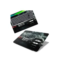 Galaxsia DSGN Car-001 Full Body Laptop Skin Bubble-Free| Laminated & Removable | HD Quality Sticker for Laptops Upto 15.