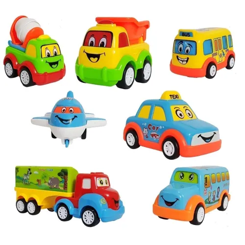 Image of Galaxy Hi-Tech® Pull Back Car 7pcs