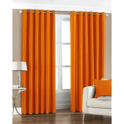 Galaxy Home Decor Solid Plain Curtains for Window (5ft. Po1)