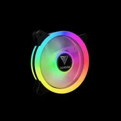 GAMDIAS Aeolus M2 RGB Case Fan with Controller!
