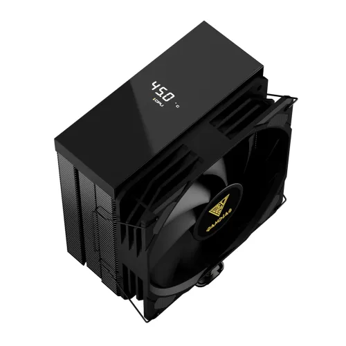 Image of Gamdias Boreas E2 41D Black, CPU Cooler 120mm Fan, CPU Temperature Fan Speed Display | Support AMD & Intel CPU Socket AM