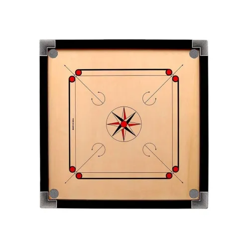 Image of Game of Life Sports Shiny Gloss Finish 20 Inch Carrom Board 