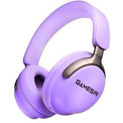 GameSir Newly Launches Echo Plus: Premium Over-Ear Wireless Bluetooth Headphones Deep Bass, Passive Noise Cancellation, Built-in Mic,5 Hours of Music & Talk Time, for Adults Men & Women (Pur...