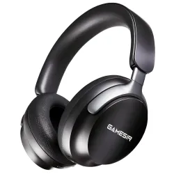GameSir Newly Launches Echo Plus: Premium Over-Ear Wireless Bluetooth Headphones Deep Bass, Passive Noise Cancellation, 