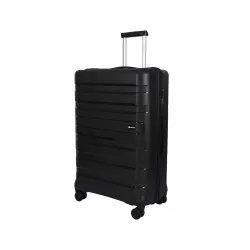 GAMME Balina Polypropylene 65 cm Black Hardsided Check-in Luggage (GA18T-BA7-01B)