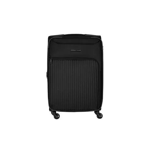 Image of Gamme Finessa Soft Side Luggage Trolley/Travel/Tourist Bag/Check in Luggage-65CM(Color-Black)