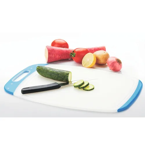 Image of Ganesh Plastic Cutting Board, Standard, White