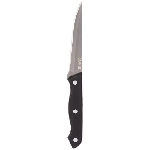 Image of Ganesh Stainless Steel Kitchen Bold Fruit Knife Vegetable Cutting and Chopping Knife, Serrated Edge