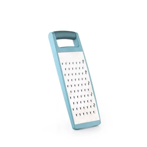 Image of Ganesh Swift Stainless Steel Flat Vegetable Grater for Cheese, Potato, Carrot and Slicer with Non-Slip Base, Dishwasher 