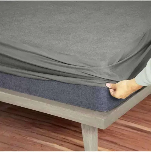 Image of Gangawani trading Double, King Size Elastic Strap Synthetic Waterproof Mattress Cover 