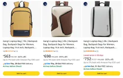 Gangs Laptop Bag at minimum 82% Discount
