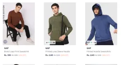 Gap Men Clothes Minimum 50% Discount