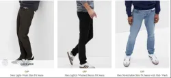 GAP Men Light Jeans Minimum 50% Discount