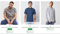 GAP Mens Shirt Upto 60% OFF