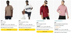 Gap Mens Clothing up to 87% Discount