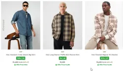 GAP mens Fashion loot upto 70% discount 