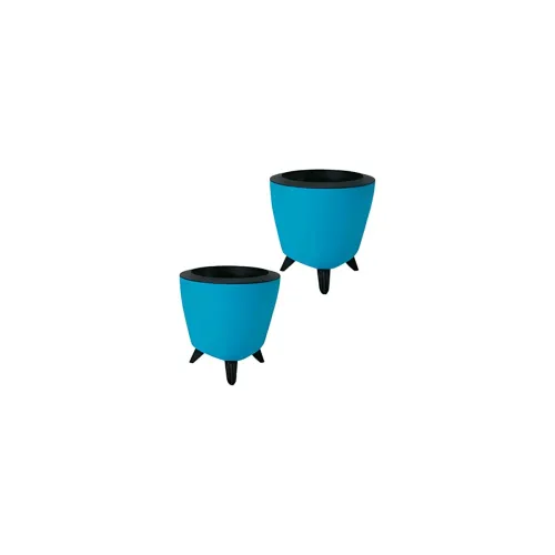 Image of Garden Art Self-Watering Planters, Set of 2