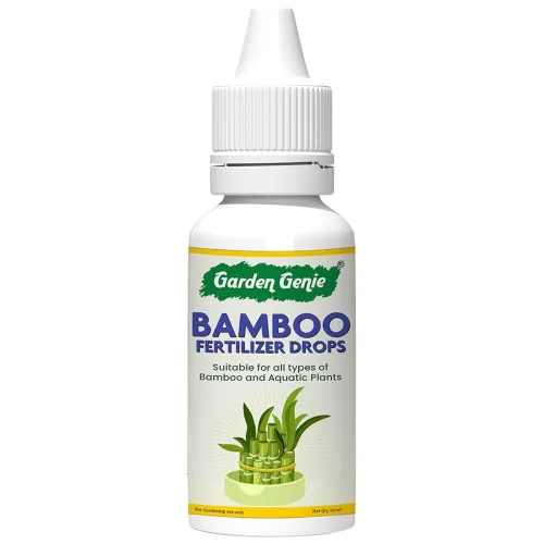 Image of Garden Genie Lucky Bamboo Fertilizer Drops for Home Garden Plants, 50ml