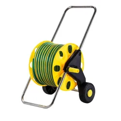 Garden Pipe Holder with Wheels for 50M Hose