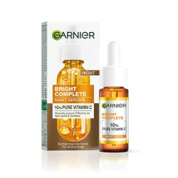 Garnier Bright Complete Vitamin C Night Serum With 10% Pure Vitamin C, 15ml