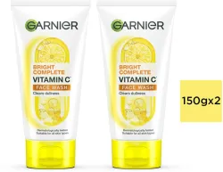 GARNIER Bright Complete VITAMIN C ,150g (Pack of 2) 