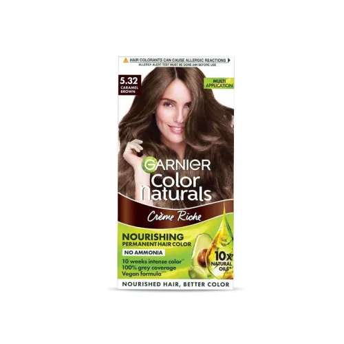 Image of Garnier, Hair Colouring Creme, Long-lasting Colour, Smoothness & Shine , 70ml + 60g