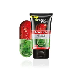 Garnier Men, Anti-Pimple Face Wash, Repairs Skin & Balances Oils, AcnoFight
