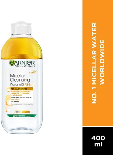 Image of GARNIER Oil infused Cleansing Water 400ml