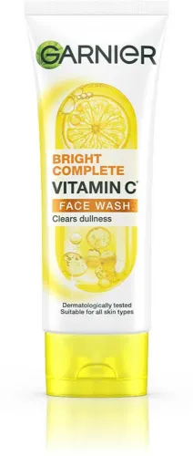Image of GARNIER Skin Naturals Bright Complete Vitamin C For Brighter & Glowing Skin Face Wash  (100 g)