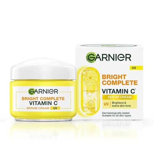 Image of Garnier Skin Naturals Bright Complete Vitamin C Serum UV Cream 45g Sources