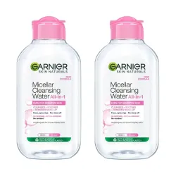 Garnier Skin Naturals Cleansing Water 125 ml (Pack of 2)