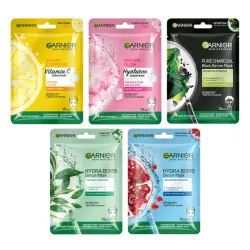 Garnier Skin Naturals Sheet Mask Combo Pack of 5