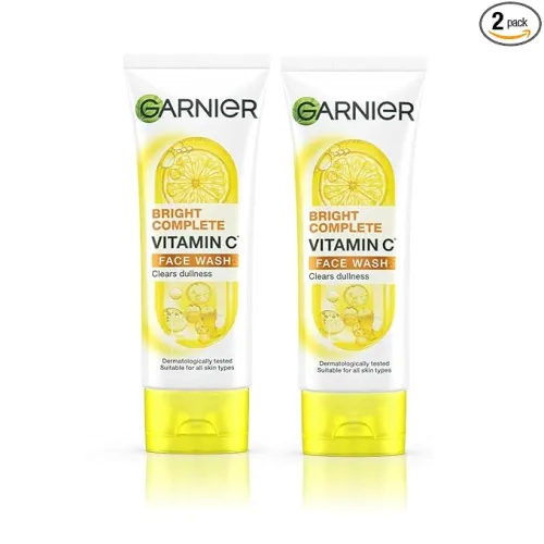 Image of Garnier Vitamin C Face Wash 100g (Pack of 2)