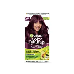 Garnier, Hair Colouring Creme, Long-lasting Colour, Smoothness & Shine, Color Naturals, Shade: 4.20 Wine Burgundy, 70ml 