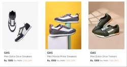 Gas Men Shoes Minimum 70% Discount