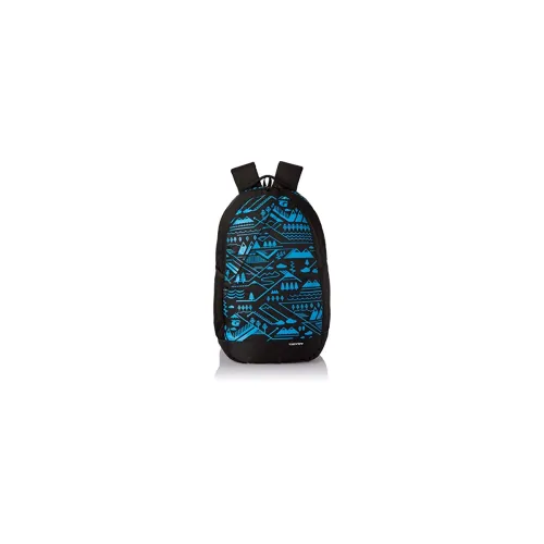 Image of Gear 22 ltrs Black and Royal Blue Casual Backpack