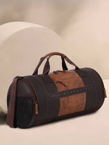 Image of Gear 30 L Gym Duffel Bag (Brown)