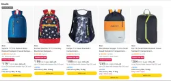 Gear Backpack starting at ₹ 179 