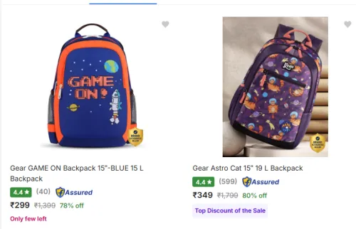 Image of Gear Backpack up to 80% Discount