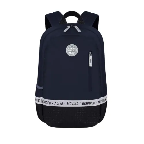 Image of Gear Bomber Eco Statement 22 Ltrs India.Ink-Black Casual Backpack (BKPECOSNT5201)