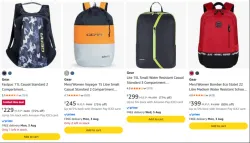 Gear Casual Bags upto 80% discount 