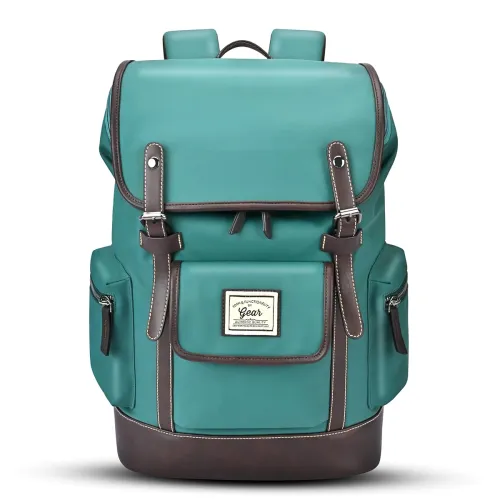 Image of Gear Classic 16.5"/21L Medium Water Resistant Faux Leather Anti Theft Laptop Bag