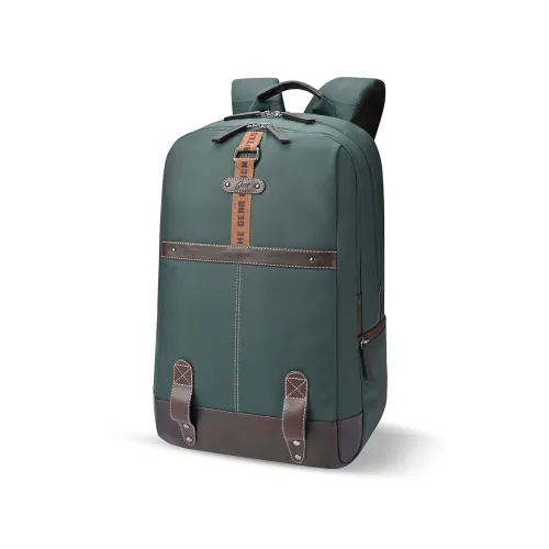Image of Gear Classic 4 19\'/31L anti theft faux leather Medium Water Resistant Laptop Backpack/Casual Backpack/Daypack/Travel Ba