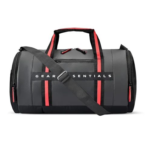 Image of Gear Men / Women Clubsport 26L Medium Faux-Leather Water Resistant Travel Rolling Garment Bag, Duffle Bag/Gym Bag/Sports