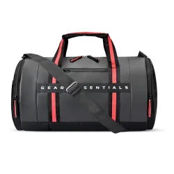 Gear Men / Women Clubsport 26L Medium Faux-Leather Water Resistant Travel Rolling Garment Bag, Duffle Bag/Gym Bag/Sports