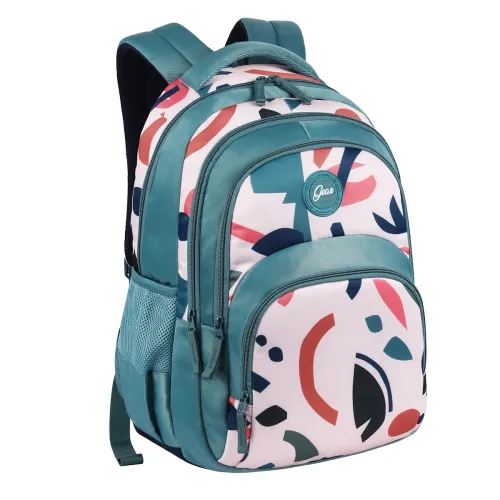 Image of Gear Diva 17\'/33L Large Water Resistant School Bag/Casual 4 Compartment Backpack/Daypack/Travel 4 Compartment Backpack/