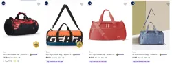 Gear Duffel Bags at minimum 74% Discount