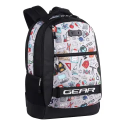 Gear Invent 19/34L Large Water Resistant School Bag/Casual 4 Compartment