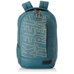 Gear Keep It Real 32L Green Orange Backpack With Raincover